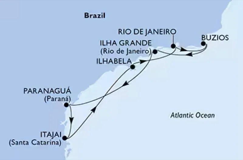 Croaziera America de Sud
