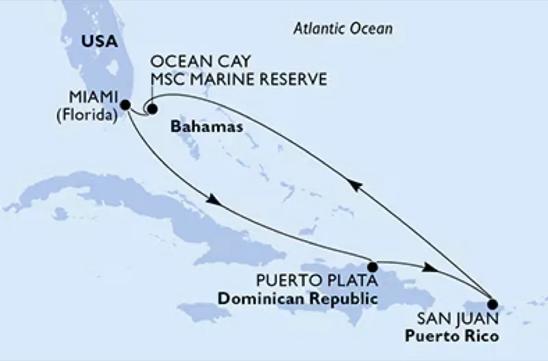 Croaziera Caraibele de Est