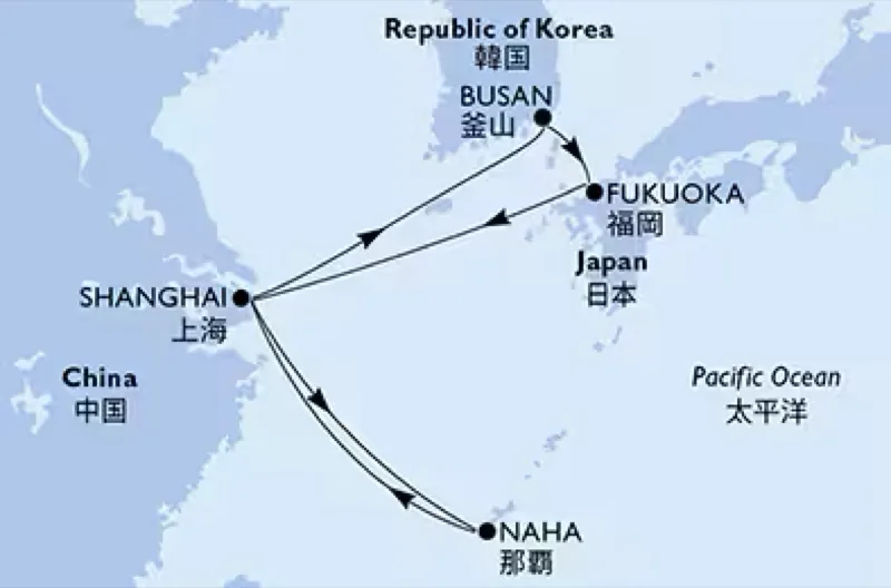 Croaziera Japonia